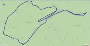 5K Race Course Watoga Mountain Challenge