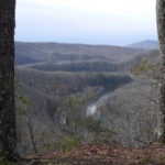 Monongasenka overlook south towards Droop Mountain in distance