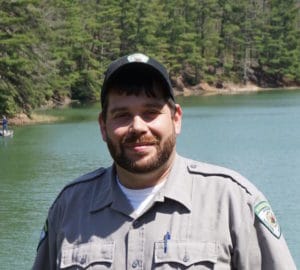 Naturalist Chris Bartley, Watoga State Park