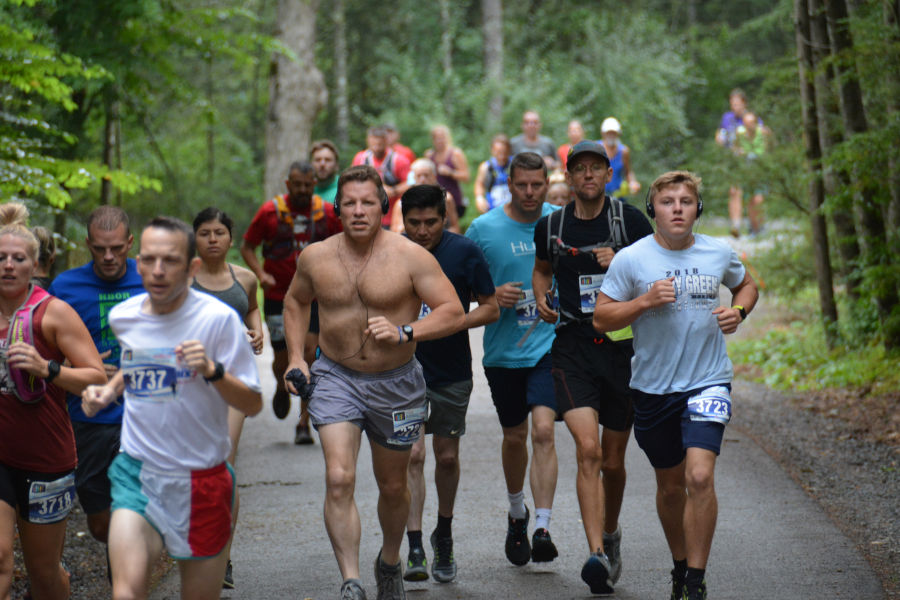 At Watoga, summer isn't complete without the Mountain Trail Challenge Races, held annually on the second Saturday in August. ©Brian Hirt.